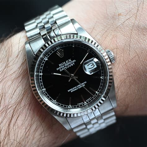 rolex 16234 wrist shot|rolex datejust 16234 price.